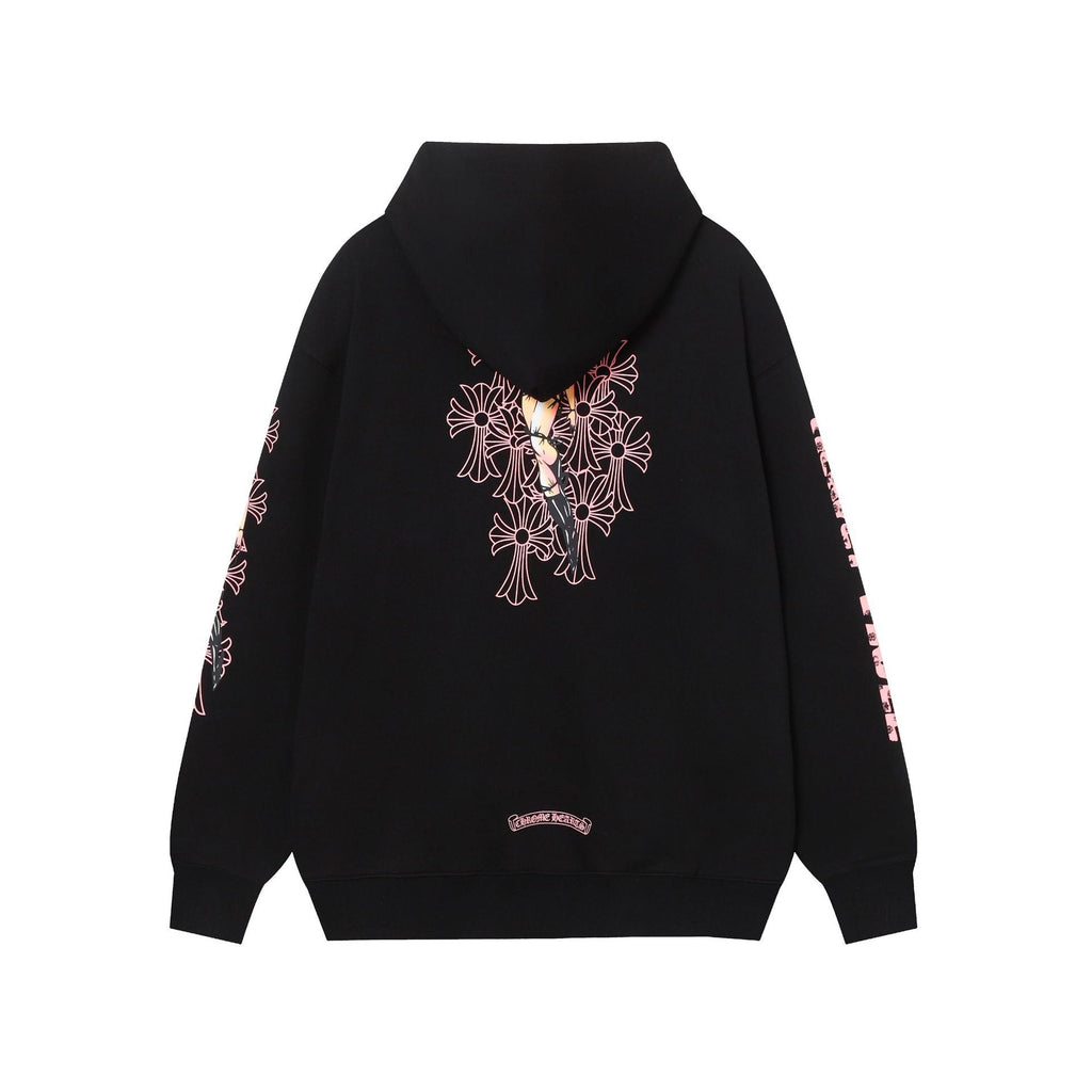 Chrome Hearts New Zip Up Hoodie 8660