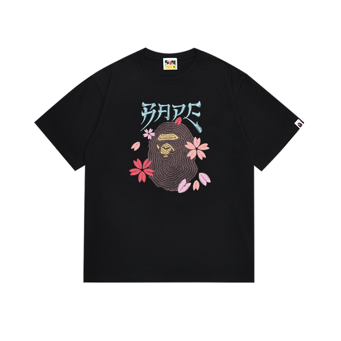 BAPE Floral Ape Graphic Short-Sleeve T-Shirt