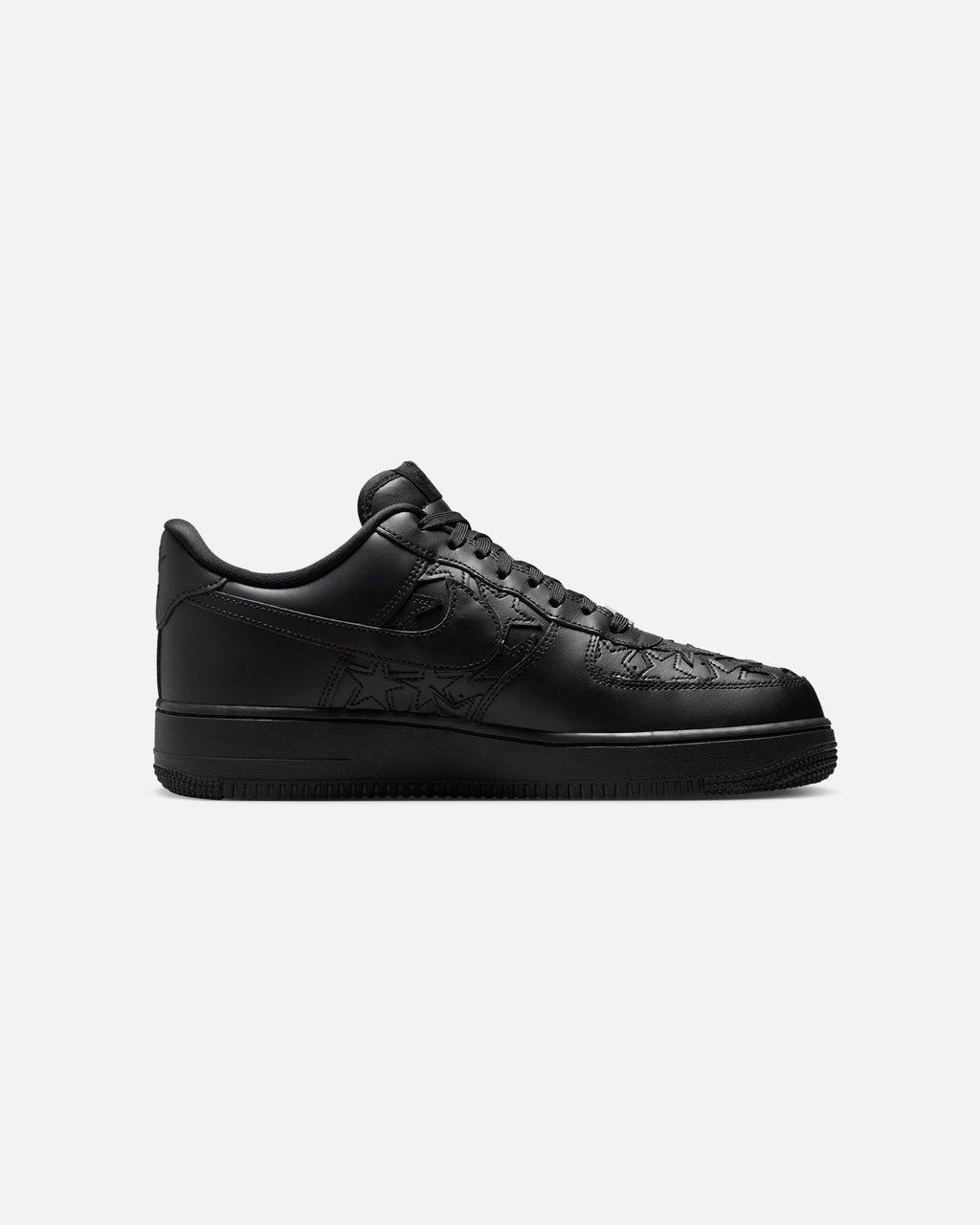 Nike Air Force 1 '07 Edge Black/Black-Metallic Silver
